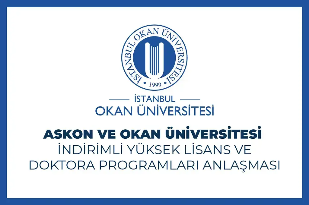 Okan Üniversitesi lisansüstü eğitim anlaşması duyuru görseli