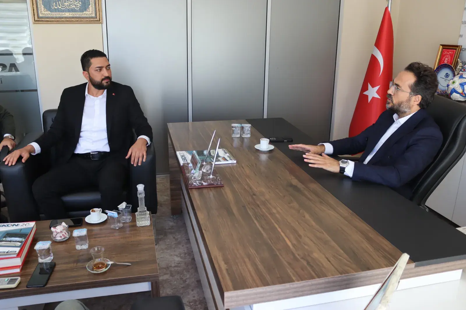 ASKON İzmir — AKP Bornova İlçe Başkanı Ziyareti, 3. kare