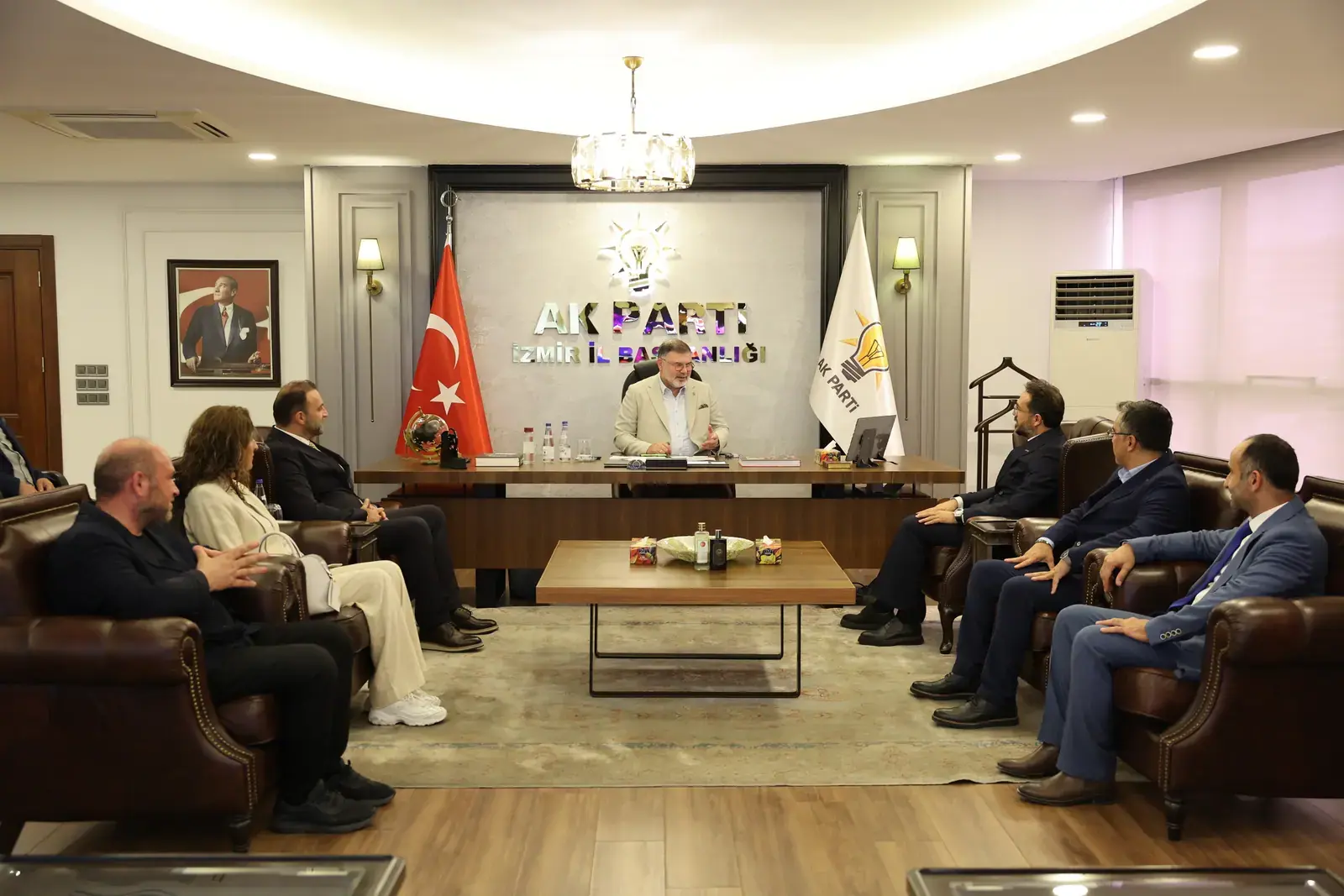 ASKON İzmir’den AK Parti İzmir İl Başkanlığı’na Ziyaret — 1. kare