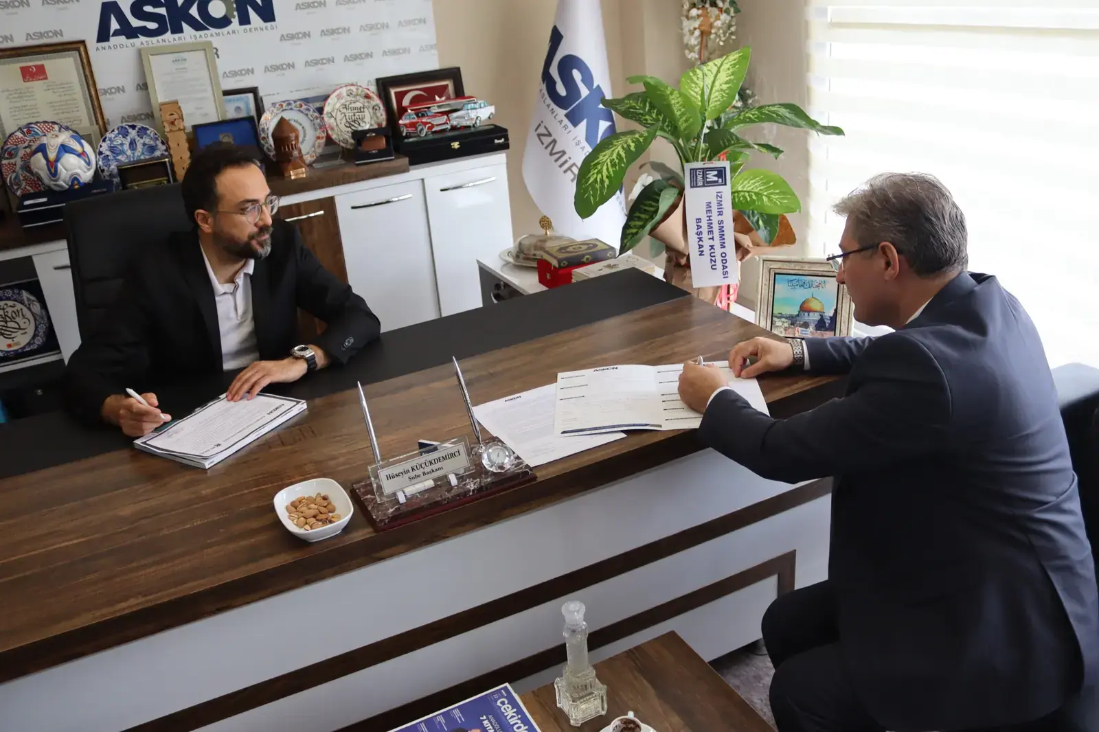 ASKON İzmir ile MY Kolej Arasında Kurumsal Eğitim İndirim Protokolü — 1. kare