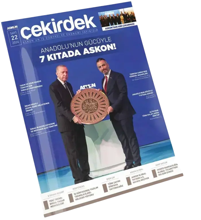 ASKON Çekirdek e-dergi 22. sayı kapağı